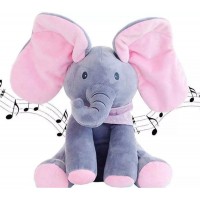 Baby Elefant CUCU-BAU - canta, vorbeste si flutura urechile