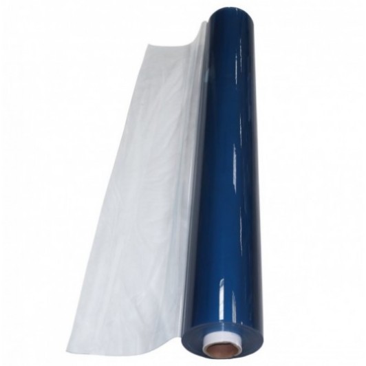 Folie 2 m x 10 m x 0,5 mm transparenta cristal inchidere terase, foisoare, ultra rezistenta