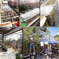 Folie 2 m x 10 m x 0,5 mm transparenta cristal inchidere terase, foisoare, ultra rezistenta