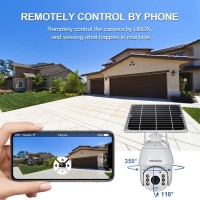 Camera Solara Wireless Cu SIM, Pentru Exterior, Transmisie LIVE Cu Sunet, Functie Interfon