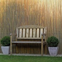 Gard paravan, 1.5 m x 3 m Latime/Inaltime, imitatie bambus, sarma zincata ultra rezistenta