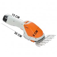 Trimmer foarfeca electrica de gradinarit pentru iarba, gazon, gard viu, arbusti