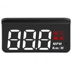 Head Up Display cu proiectie pe parbriz, OBD 2/OBDII, Alarma Automata