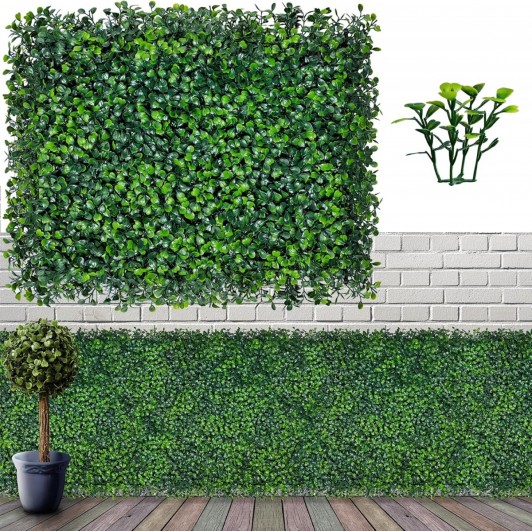 Panou verde din frunze artificiale Green Garden 40 x 60 cm