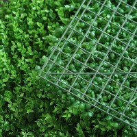 Panou verde din frunze artificiale Green Garden 40 x 60 cm, set 10 bucati