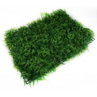 Panou verde din frunze artificiale Green Leaf 40 x 60 cm, set 3 bucati