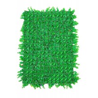 Panou verde din frunze artificiale Flower 40 x 60 cm