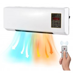 Aer conditionat portabil racire/ incalzire, 1500W, termostat electronic, display LED, timer