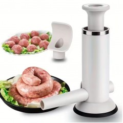 Aparat manual pentru carnati sau chiftele