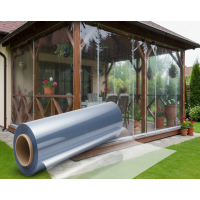 Folie cristal 1,4 m x 5 m x 0,4 mm, transparenta, inchidere terase, foisoare, ultra rezistenta Folie cristal 1,4 m x 5 m x 0,4 mm, transparenta, inchidere terase, foisoare, ultra rezistenta