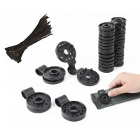 Plasa verde opaca 1.7 m x lungime 25 m, umbrire si opacitate 90%, GRATUIT 10 clipsuri + 50 coliere