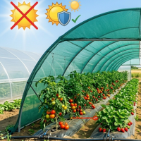 Plasa verde opaca 1.2 m x lungime 50 m, umbrire si protectie, opacitate 40%, Gratuit 100 coliere