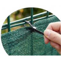 1+1 GRATIS Coliere rapide din plastic, dimensiuni: 3 x 100 mm, set 100 bucati, negru