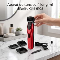 Aparat de tuns cu 4 lungimi diferite GM-6105