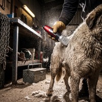 Aparat profesional de tuns caini, pisici, animale, reincarcabila fara fir