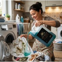 Set 3 x Detergent Baccarat 5L, 300 spalari, pentru rufe albe si colorate, produs in Romania Set 3 x Detergent Baccarat 5L, 300 spalari, pentru rufe albe si colorate, produs in Romania