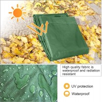 Prelata verde impermeabila 5 x 8 m, laminata 2 straturi, UV+, densitate 120 gr/m2