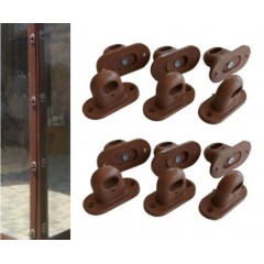 Set 15 bride rotative pentru montare folie terase Set 15 bride rotative pentru montare folie terase