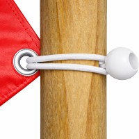 Set 4 corzi elastice cu bile pentru fixare / prindere prelate