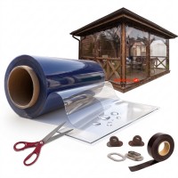 Folie cristal 1,4 m x 20 m x 0,4 mm transparenta, inchidere terase, foisoare, ultra rezistenta Folie cristal 1,4 m x 20 m x 0,4 mm transparenta, inchidere terase, foisoare, ultra rezistenta