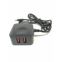 Incarcator, alimentator telefon Fast Charging ,  5V 3.1A Micro USB + 2 prize usb