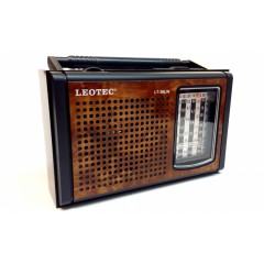 Radio Leotec LT-30lw, cu 7 benzi radio, cu banda LW, alimentare 220v si baterii