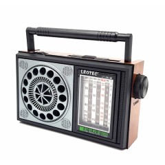 Radio portabil cu 7 benzi radio AM / FM / LW ( unde lungi ) /SW 1-4 , alimentare 220v si baterii