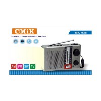 Radio cu 3 benzi AM/FM/SW  , acumulator , mp3 si lanterna 938