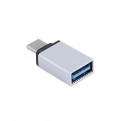 Adaptor USB-A la USB-C ,Gri