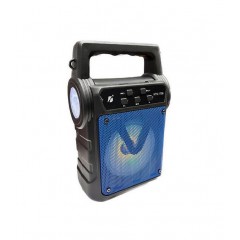 Boxa Portabila Bluetooth cu incarcare solara ,lanterna , mp3 si Radio FM 1706