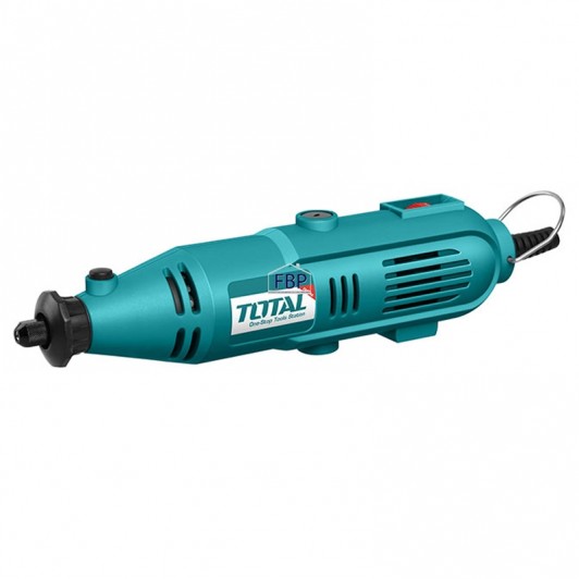 Mini polizor 130W set 100 accesorii Total Tools TG501032