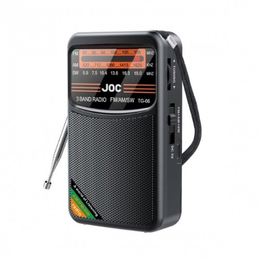 Radio portabil cu 3 lungimi de unda AM/FM/SW, JOC TG 66