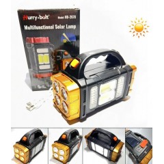 Lampa solara pentru camping HB-2678 tip felinar/lanterna, cu maner