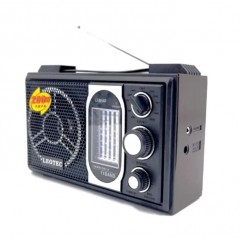 Radio portabil cu 11 lungimi de unda ,alimentare la priza 220v ,acumulator Leotec LT 801 AR
