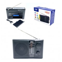 Radio portabil solar cu 4 benzi AM ,FM ,SW ,Bluetooth,mp3 ,lanterna si acumulator RO-5518S