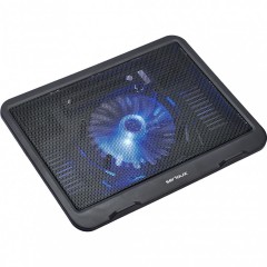 Cooler laptop cu 1 ventilator, 1000 RPM, 10 - 15.6 inch, Negru