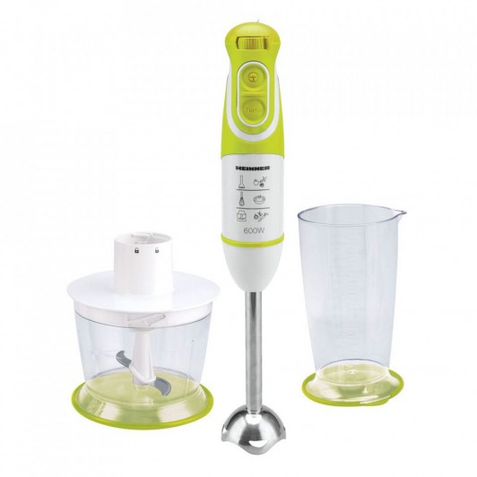 Blender de mana HB-600GR, 600 W, 5 viteze, functie Turbo