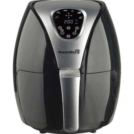 Friteuza Air Fryer Hausberg HB 2255, 1500 W, 2.6 L, Timer, protectie supra-incalzire