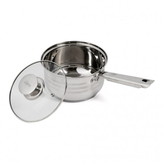 Cratita cu capac Cooking by Myra, inox, inductie, 16 x 9.5 cm, 1.9L