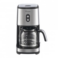 Cafetiera FRAM FCM-915IX, 900W, 1.5l, filtru detasabil si lavabil, functie anti-picurare, argintiu