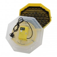 Incubator electric oua cu dispozitiv de intoarcere si termometru 41 oua capacitate