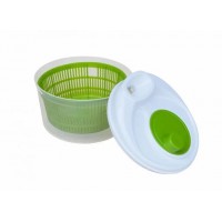 Uscator salata si verdeturi, 4.5 l, plastic, Verde