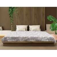 Cuvertura matlasata king size 200×220 cm, Microfibra 70 GSM cu umplutura din Poliester 200 GSM, Zia