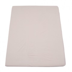 Cearceaf de pat cu elastic, dimensiune 180 x 200 cm, bumbac 100%, Crem