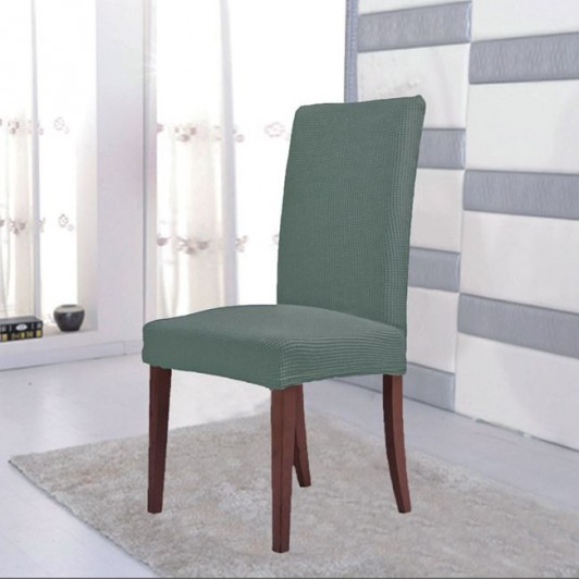 Husa elastica decorativa pentru scaun, Verde Menta