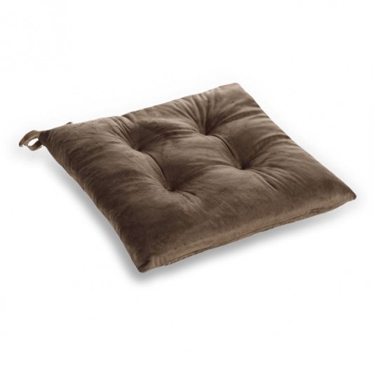 Perna  Decorativa  Scaun, Velvet maro 38x38cm