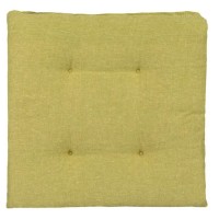 Perna pentru scaun din bumbac  40x40cm, Mustar