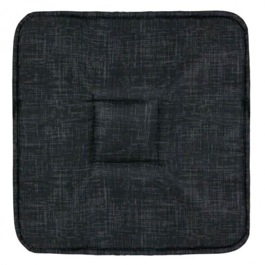 Perna decorativa pentru scaun  39x39cm, Neagra