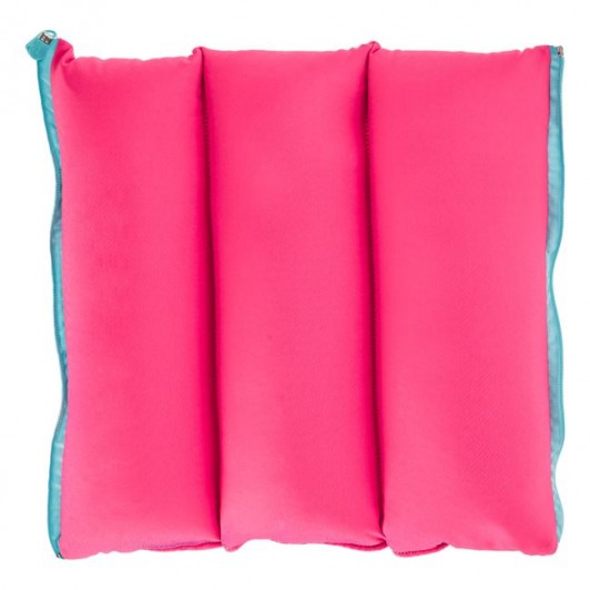 Perna pentru Plaja Textila 2 in 1 Fucsia 35x35cm