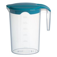 Ulcior din Plastic Transparent cu Capac 1.75l